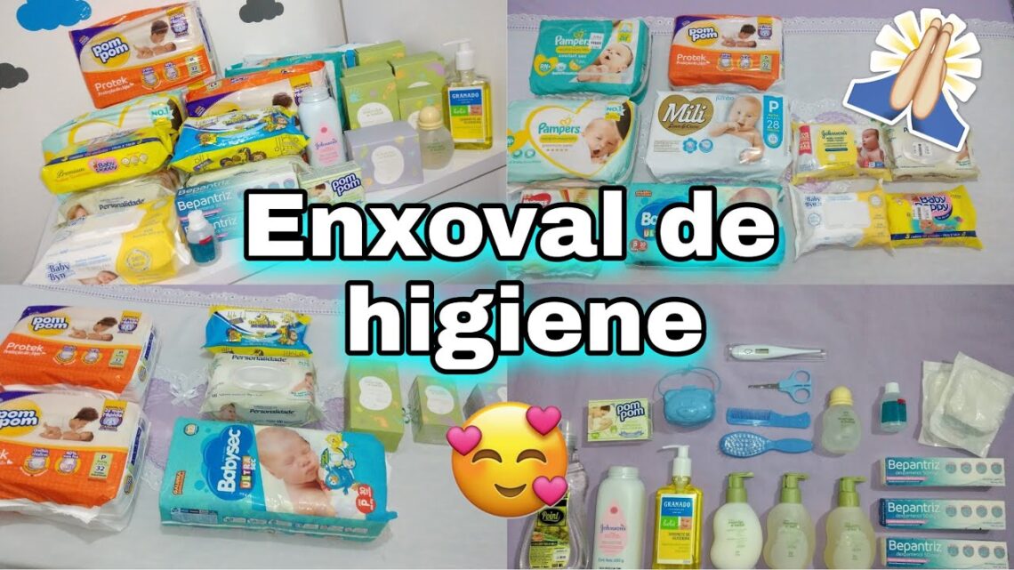 ENXOVAL DE HIGIENE DO BEBÊ