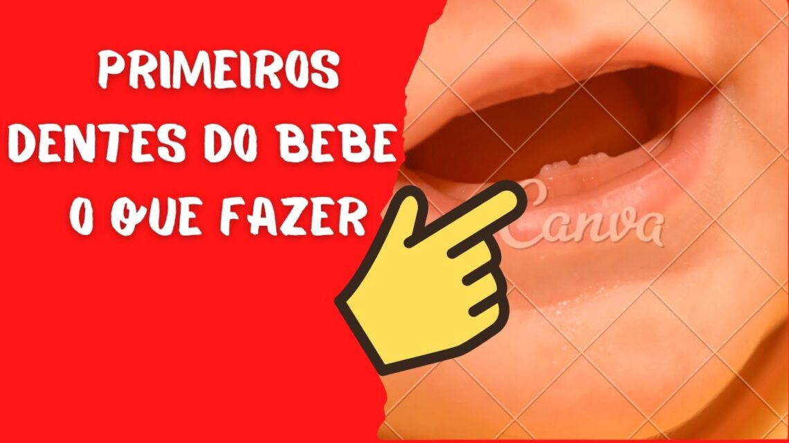 primeiros dentes do bebe  o que fazer