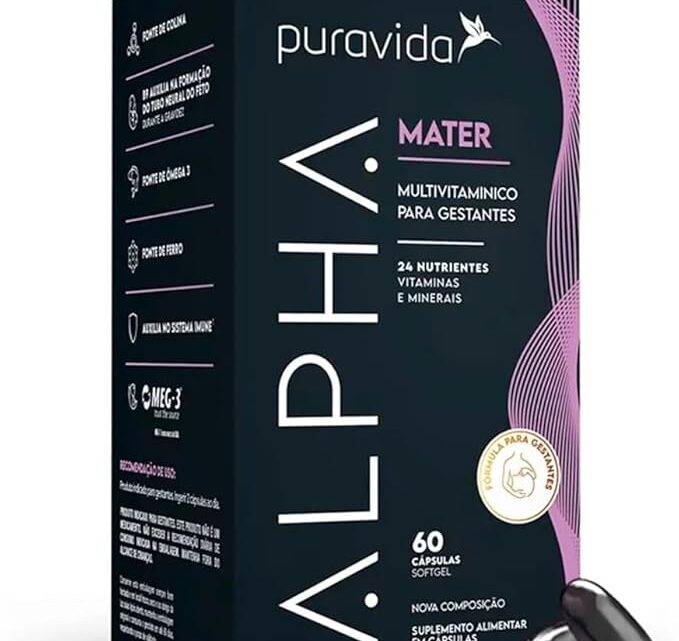 Alpha Mater – Multinutrientes para Gestantes | 60 Cápsulas Softgel