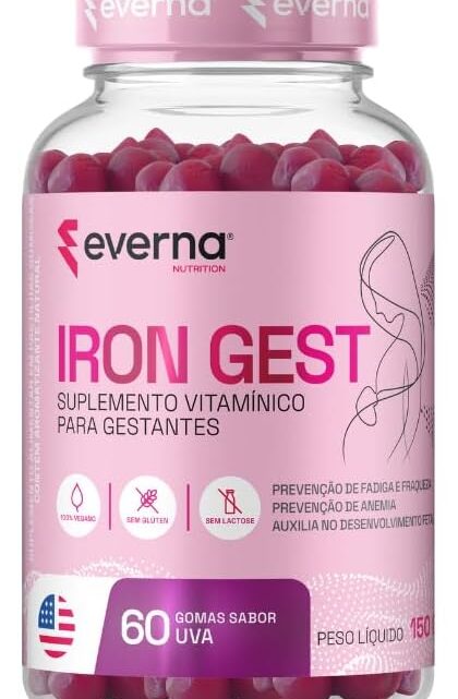 Suplemento p/Mulheres Gestantes MultiVitamínico Ferro – Importado