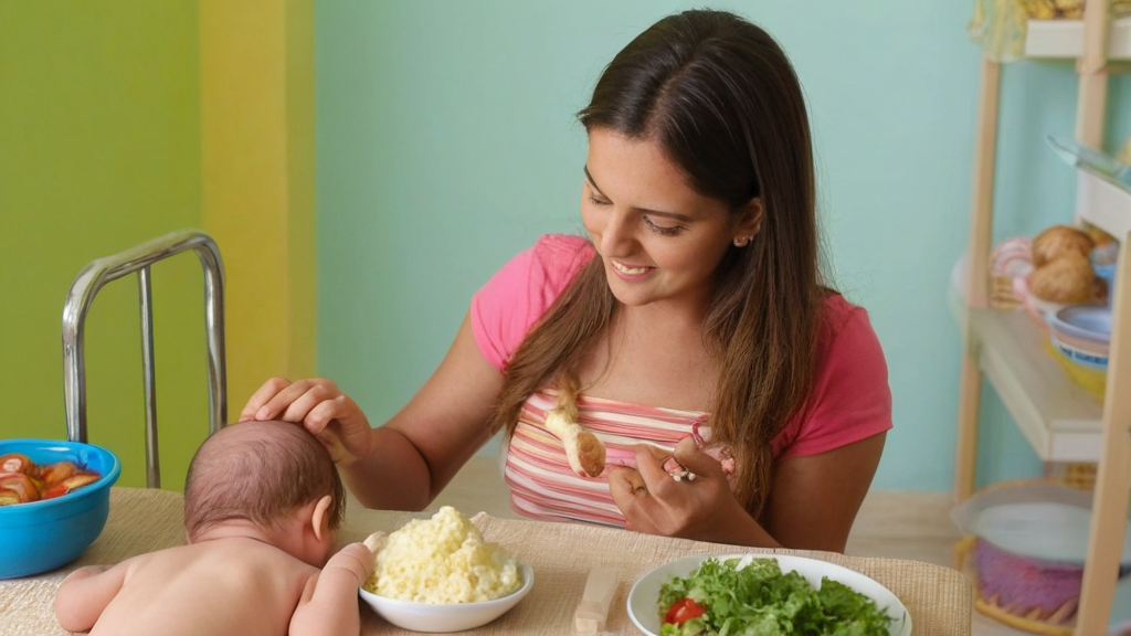 Alimentação da Mãe no Pós-parto: O que Comer para se Sentir Bem