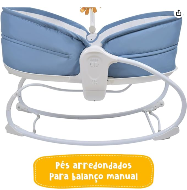 Cadeira Moisés Aconchego com Vibração e Canções de Ninar, (Suporta até 18kg) - Image 4