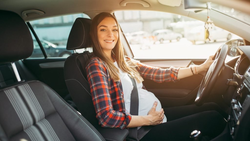 Vaga de estacionamento para gestantes